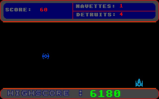 Guerre des Étoiles (La) atari screenshot